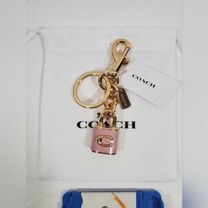 NWT Coach Lock Bag Charm